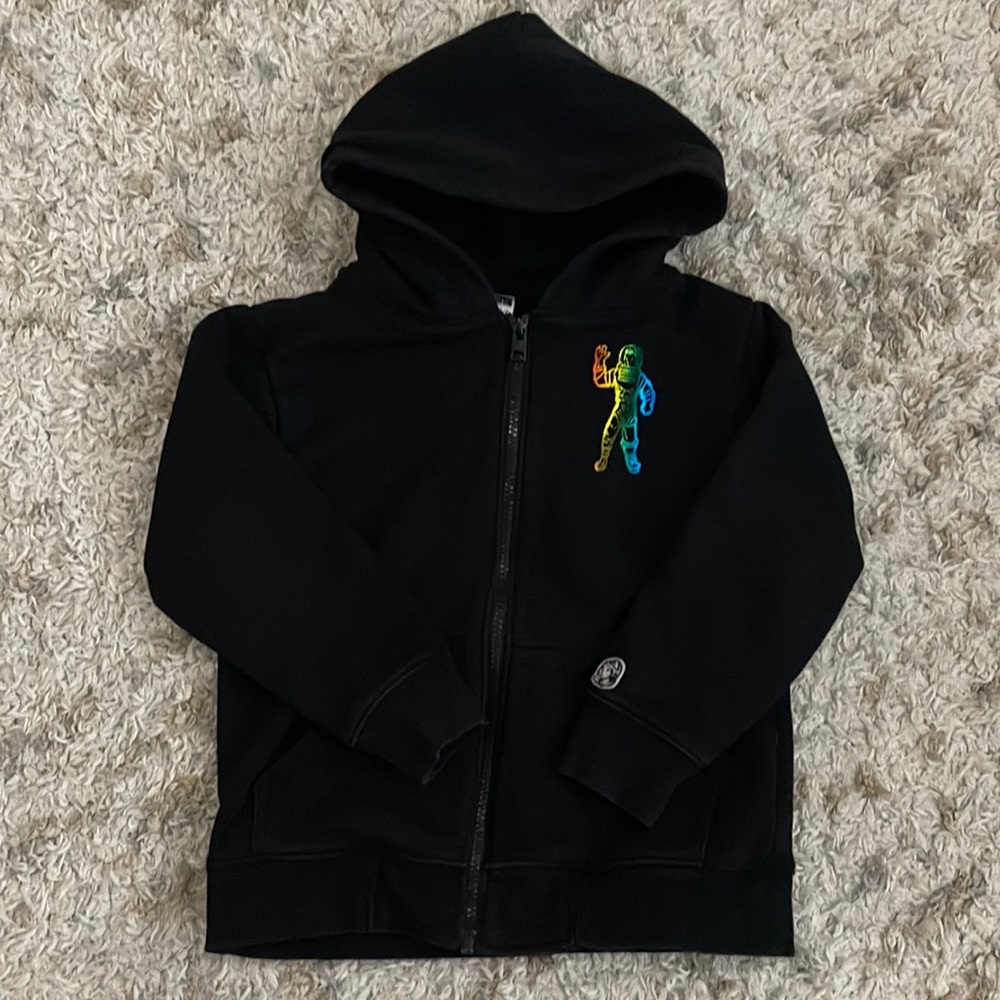 Boys size 5/6 Billionaire Boys Club zip up hoodie.